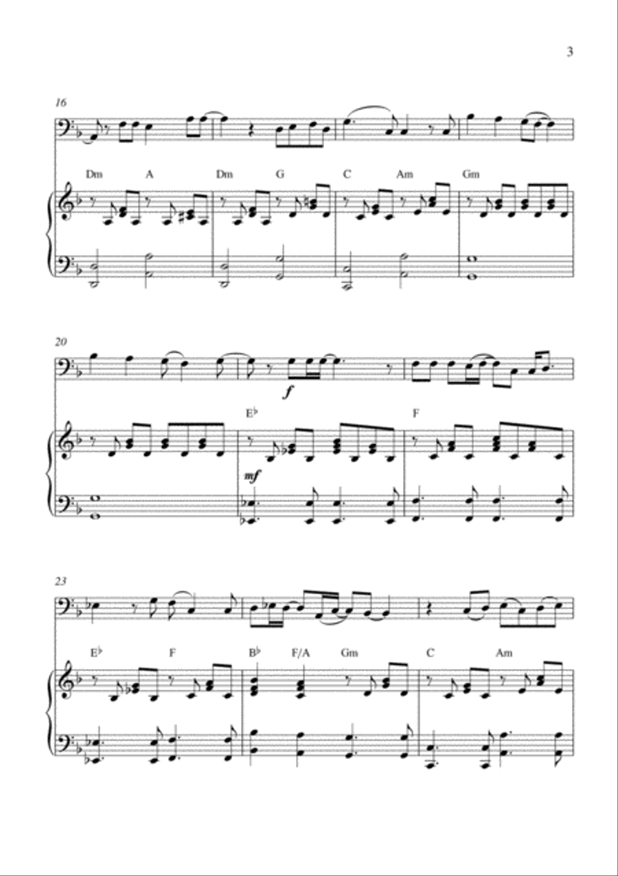 Eternal Flame Bassoon scores gallery preview page 3