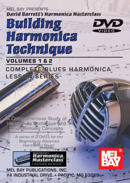 Building Harmonica Technique Volume 1 and 2 - DVD