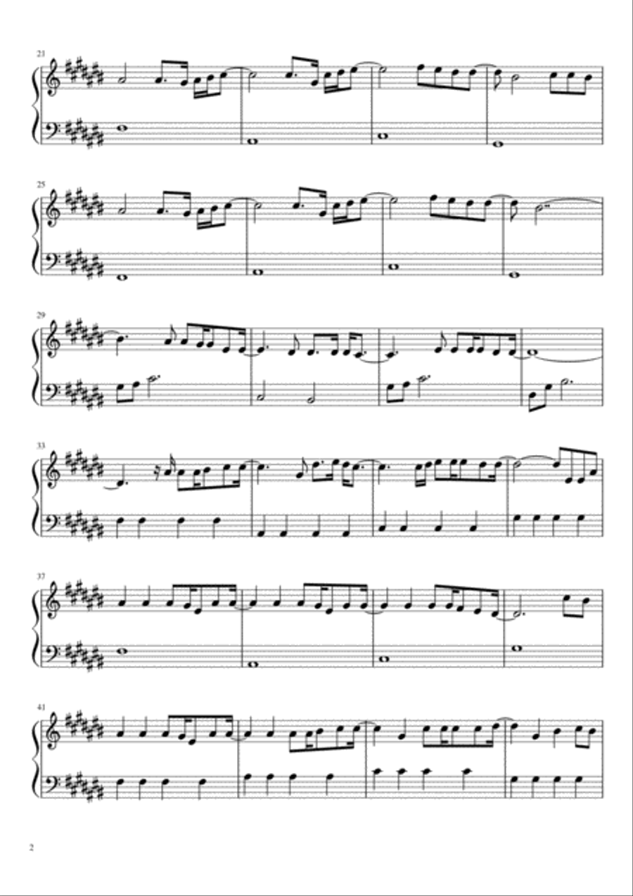God Of Revival God Of Revival Piano Solo scores gallery preview page 2