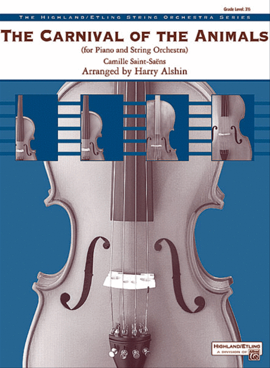Carnival of the Animals Carnival of the Animals String Orchestra scores gallery preview page 1