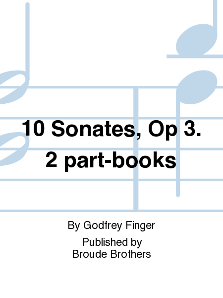 10 Sonates Op 3. PF 169