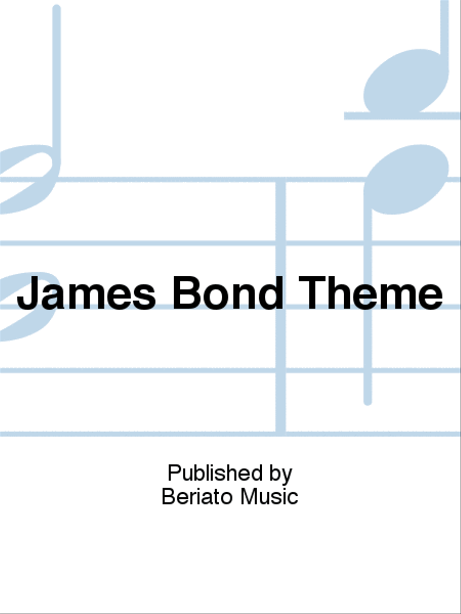 James Bond Theme Piano, Vocal, Guitar scores gallery preview page 1