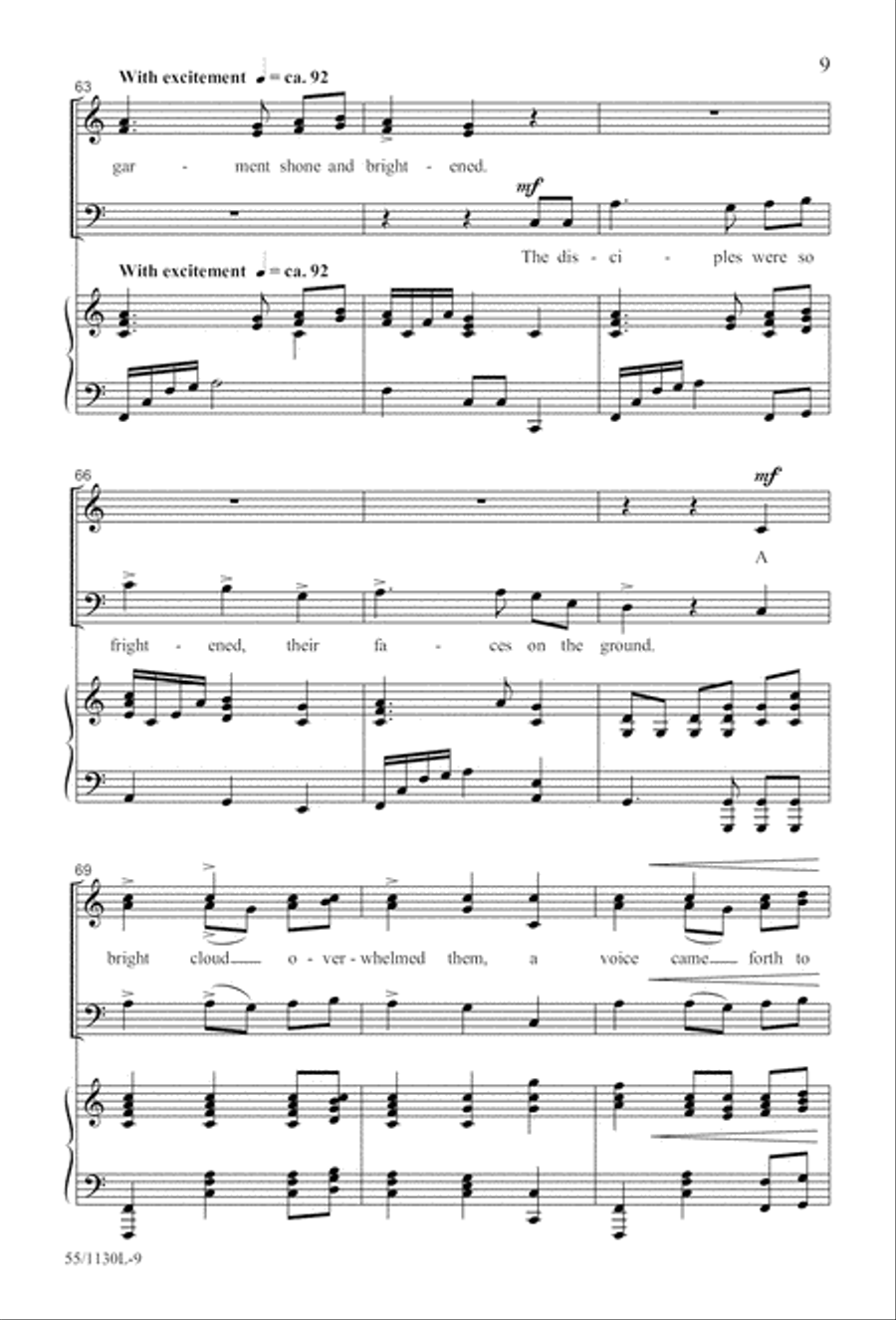 Journey to the Cross 3-Part scores gallery preview page 10