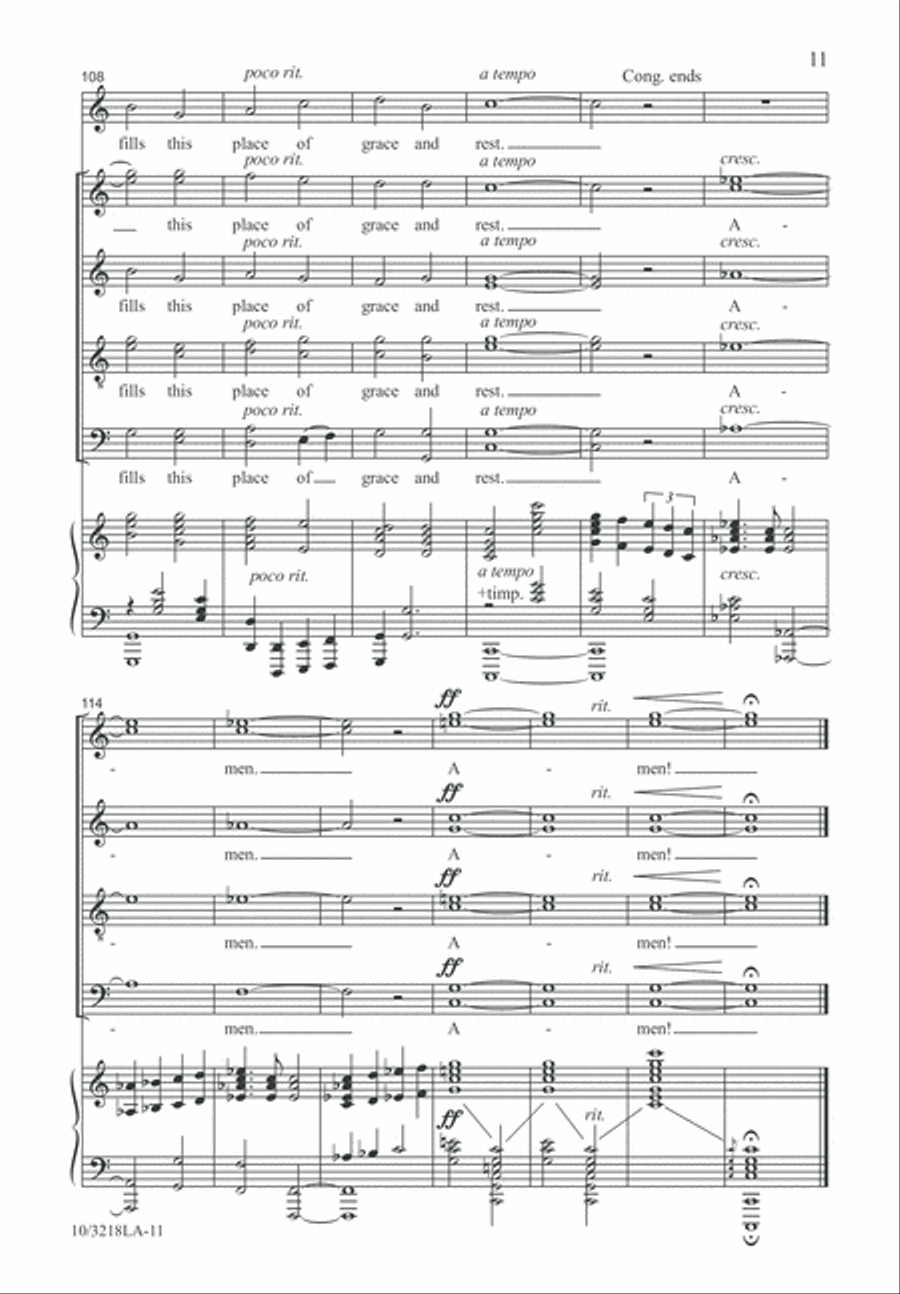 Clap Your Hands! 4-Part scores gallery preview page 11