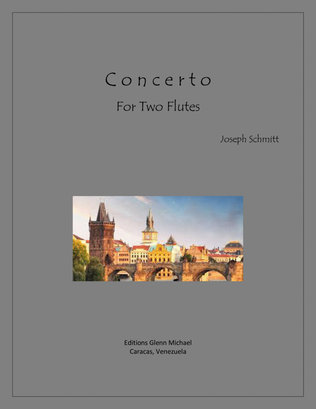 Book cover for Concerto for Two Flutes
