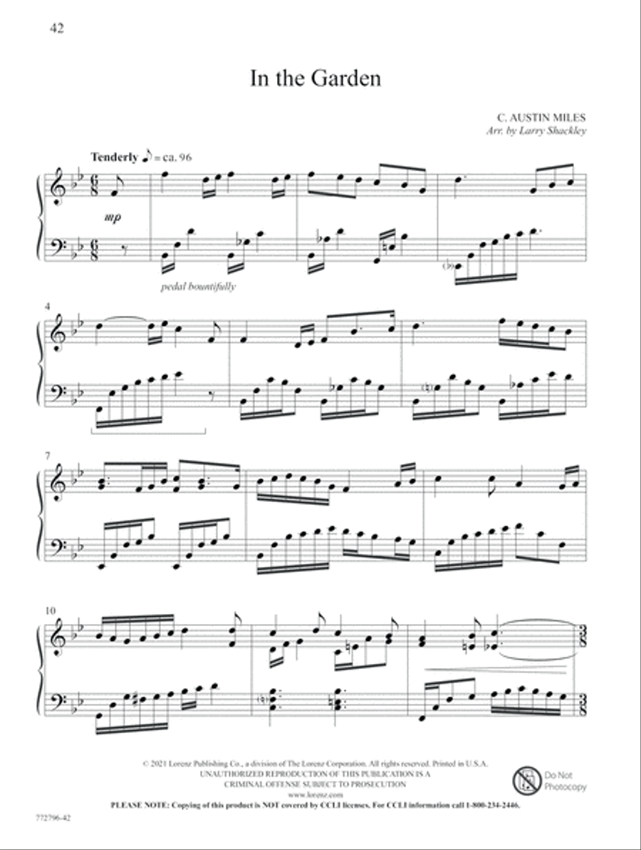 Crucified and Triumphant King! Piano Solo scores gallery preview page 20
