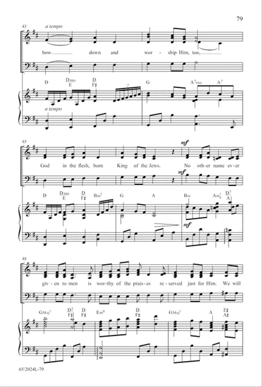 Child of Hope Child of Hope 3-Part scores gallery preview page 80