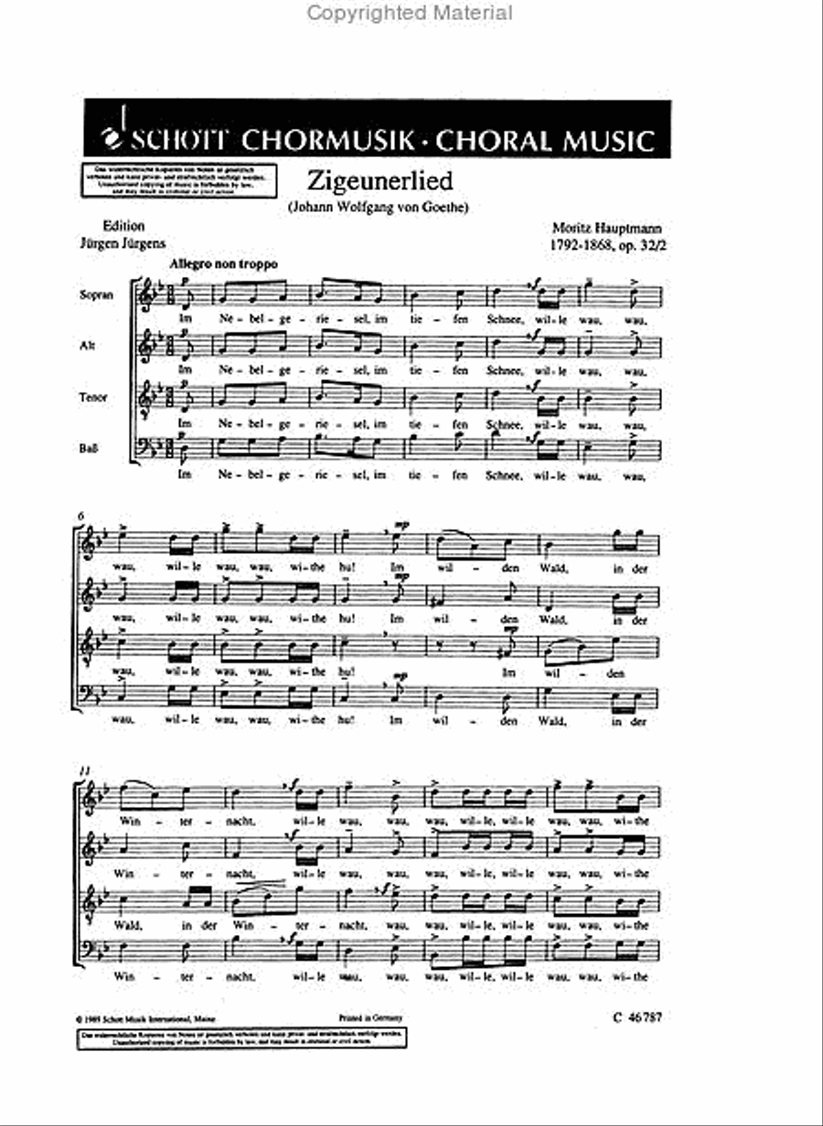 Zigeunerlied Op.32 No. 2