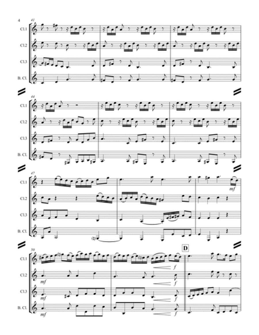Marcello - Sonata in F Major (for Clarinet Quartet) image number null