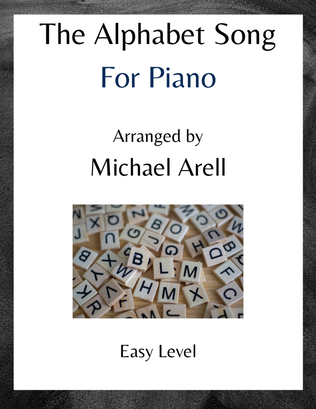 Book cover for The Alphabet Song--Easy Piano
