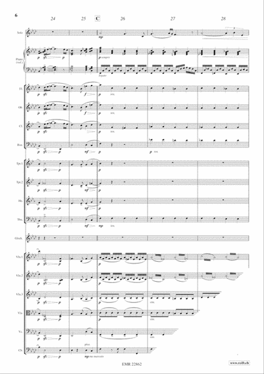 Ave Maria dolorosa Ave Maria dolorosa Orchestra scores gallery preview page 7