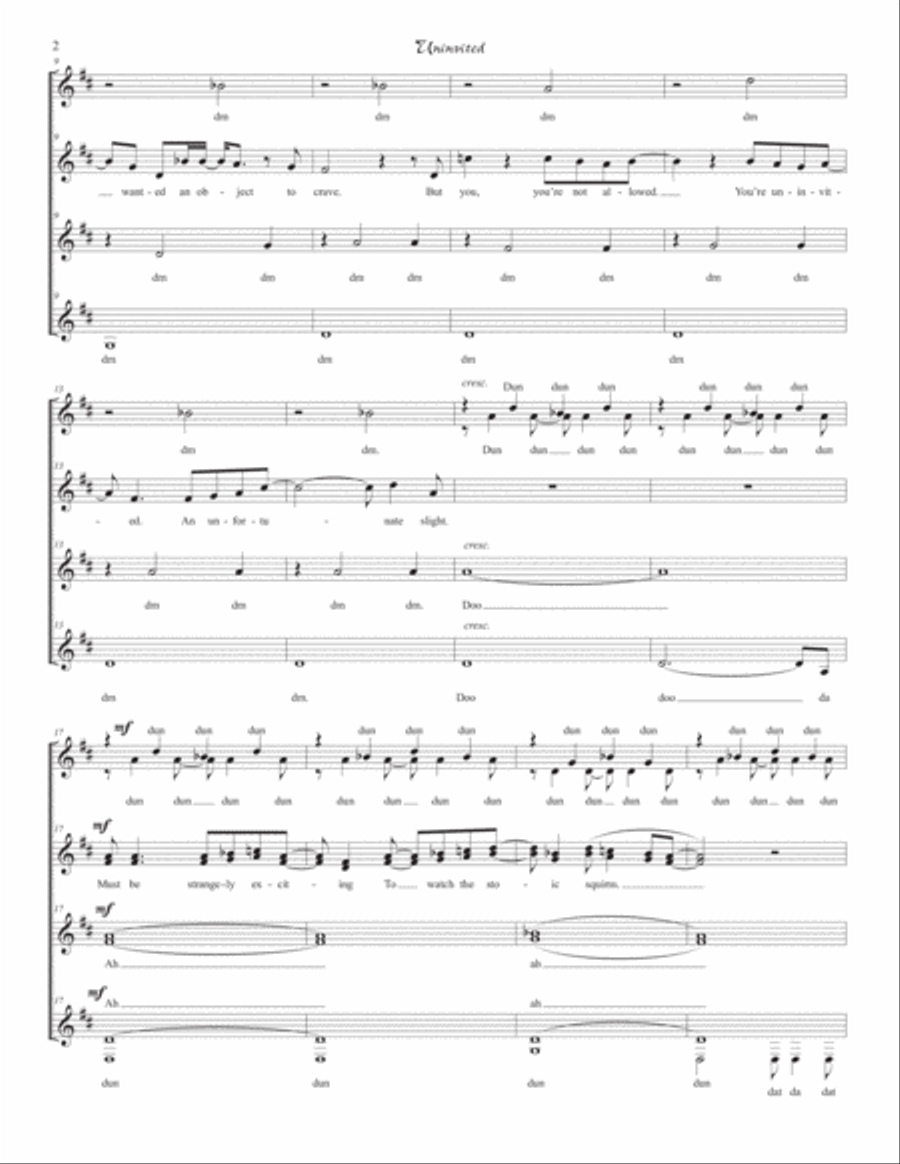 Uninvited SSAA scores gallery preview page 2
