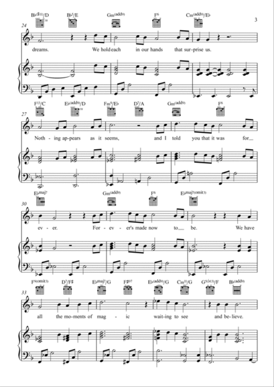 Breaking News Piano, Vocal, Guitar scores gallery preview page 3
