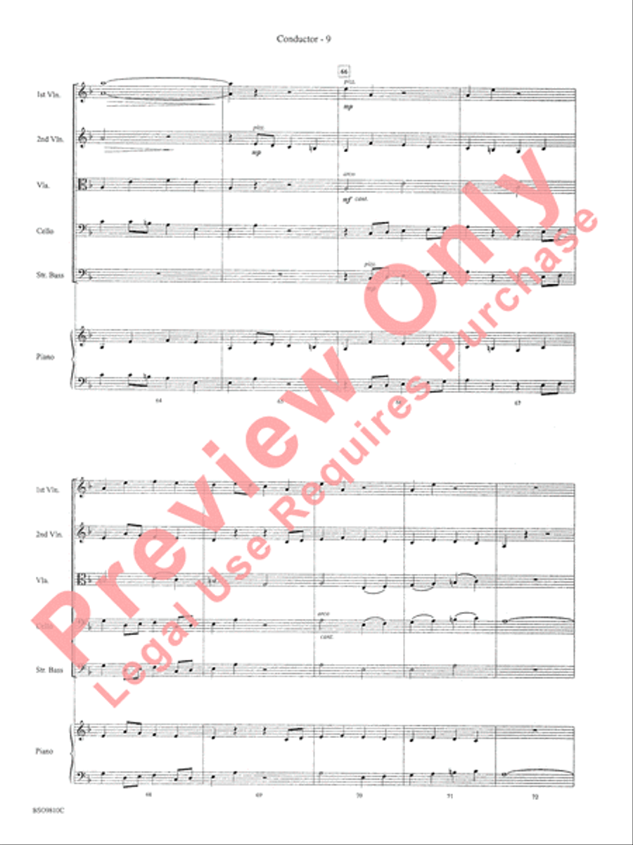 Ancient Ritual Ancient Ritual String Orchestra scores gallery preview page 12