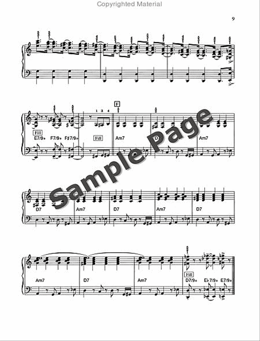Keyboard On Stage Piano/cassette Piano scores gallery preview page 10