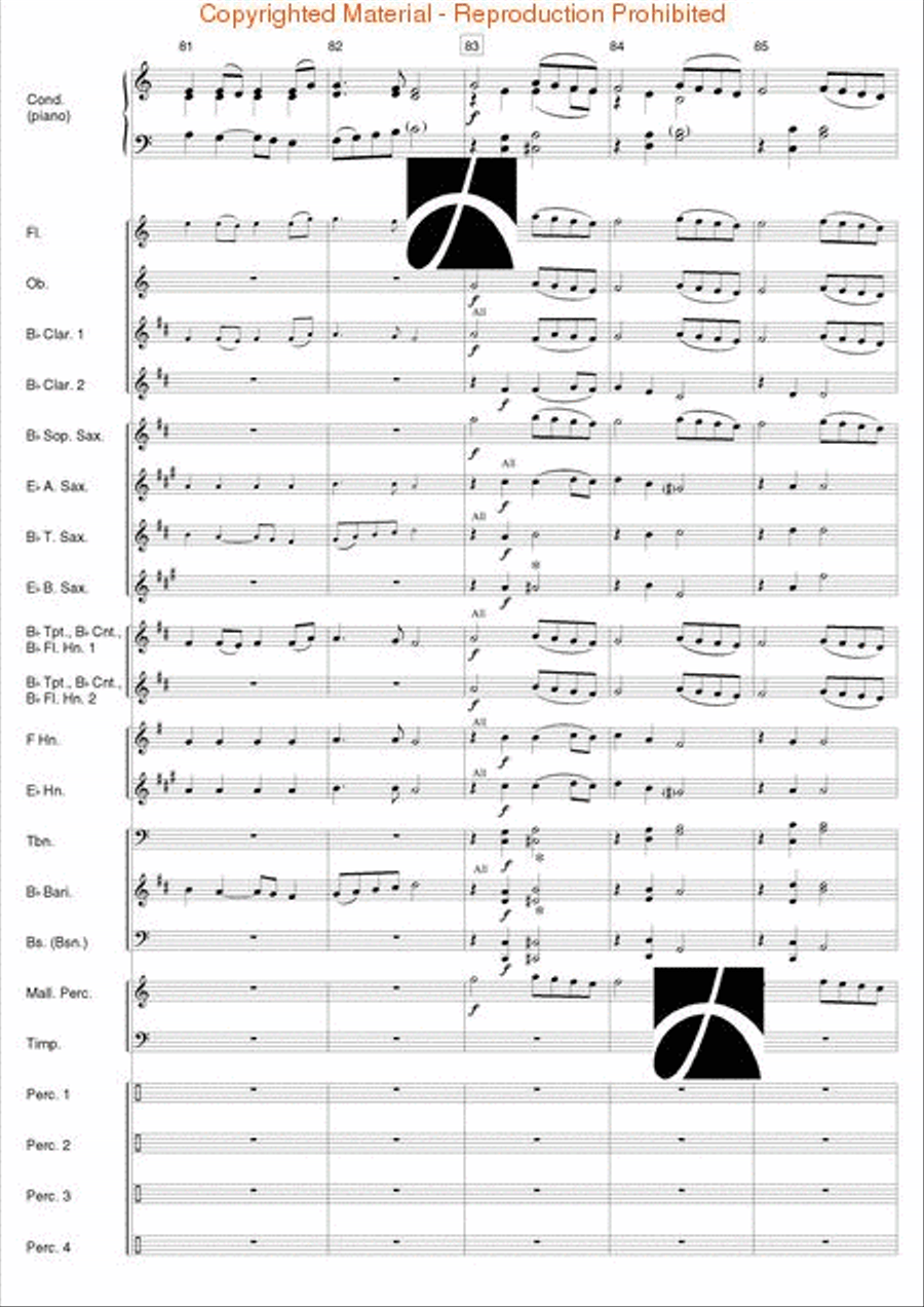 Band Time Christmas Concert Band scores gallery preview page 110