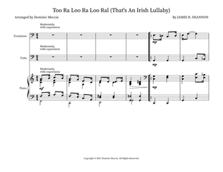 Too Ra Loo Ra Loo Ral (That's An Irish Lullaby)
