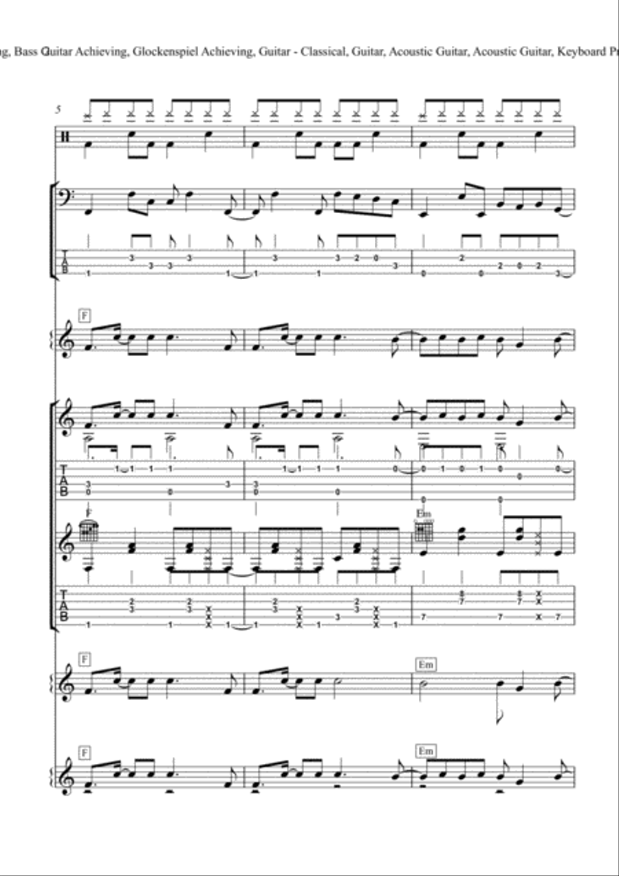 Senorita Small Ensemble scores gallery preview page 2