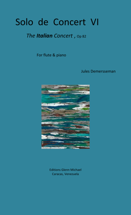 Book cover for Demersseman The Italian Concert for flute & piano
