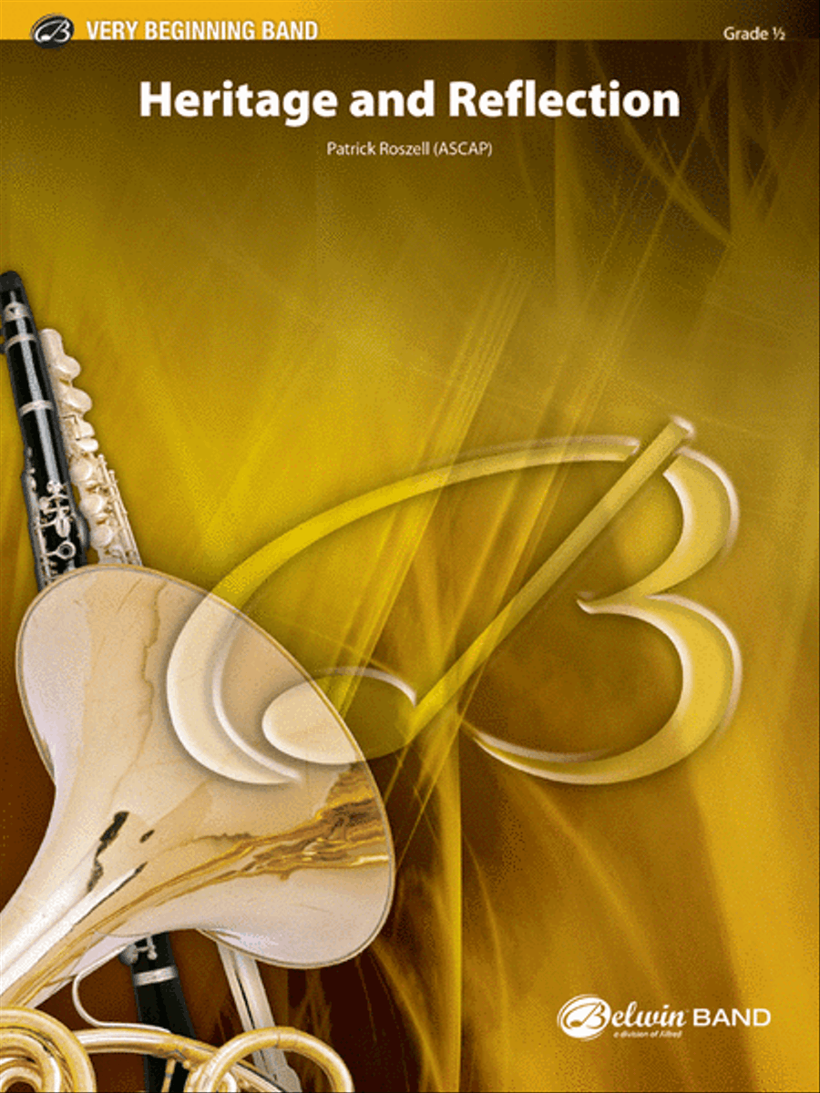 Heritage and Reflection Concert Band scores gallery preview page 1