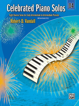 Book cover for Celebrated Piano Solos, Book 4