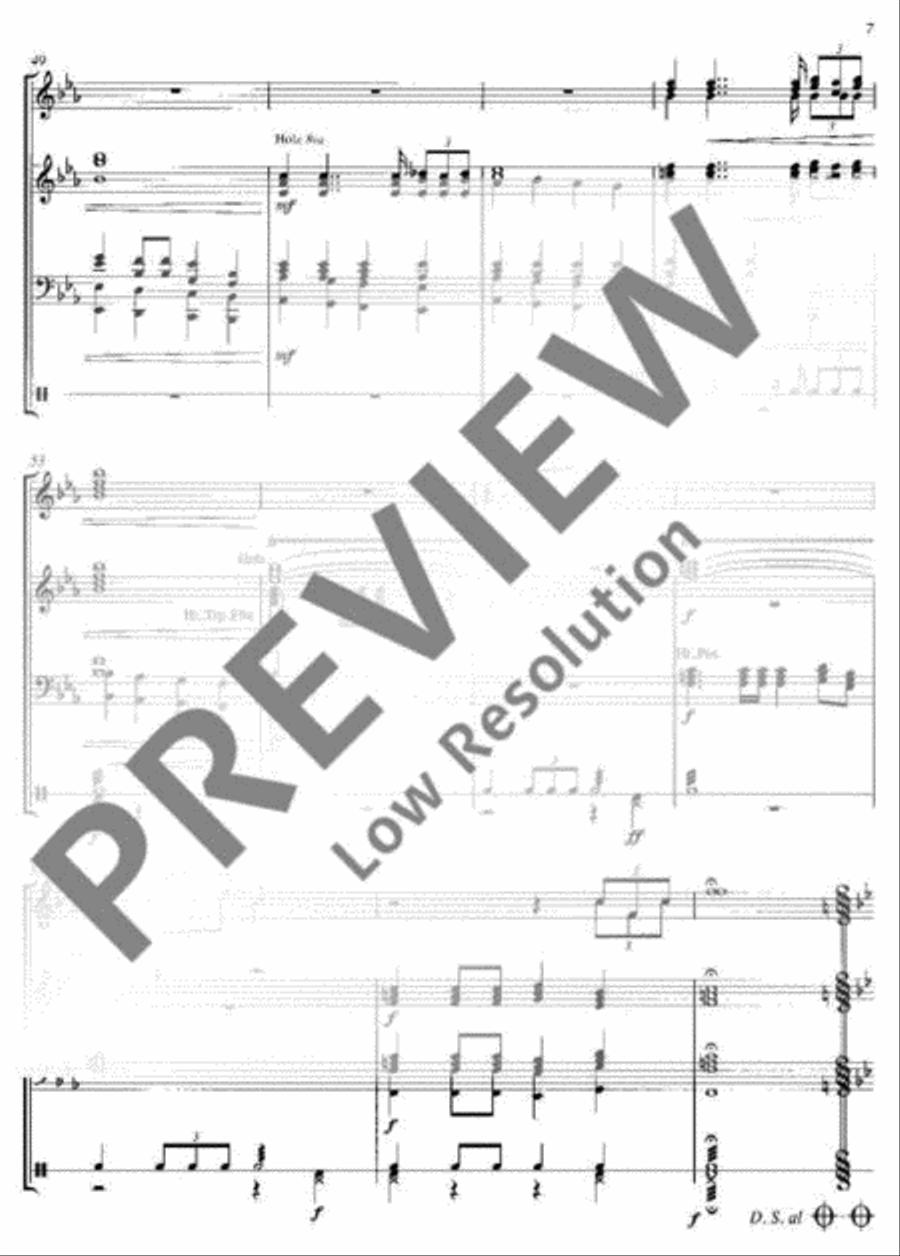 Fanfare and Entrata Concert Band scores gallery preview page 8