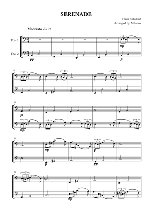 Serenade | Schubert | Tuba duet