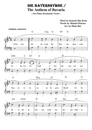 Die Bayernhymne/ The Anthem of Bavaria