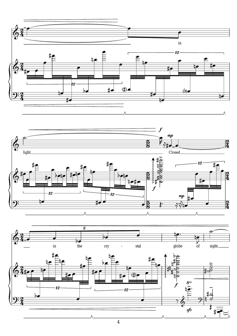 Need For Speech Piano, Vocal scores gallery preview page 4