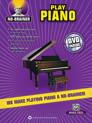 Book cover for No-Brainer Play Piano