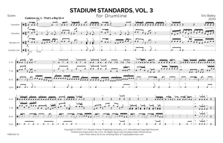 Stadium Standards, Volume 3