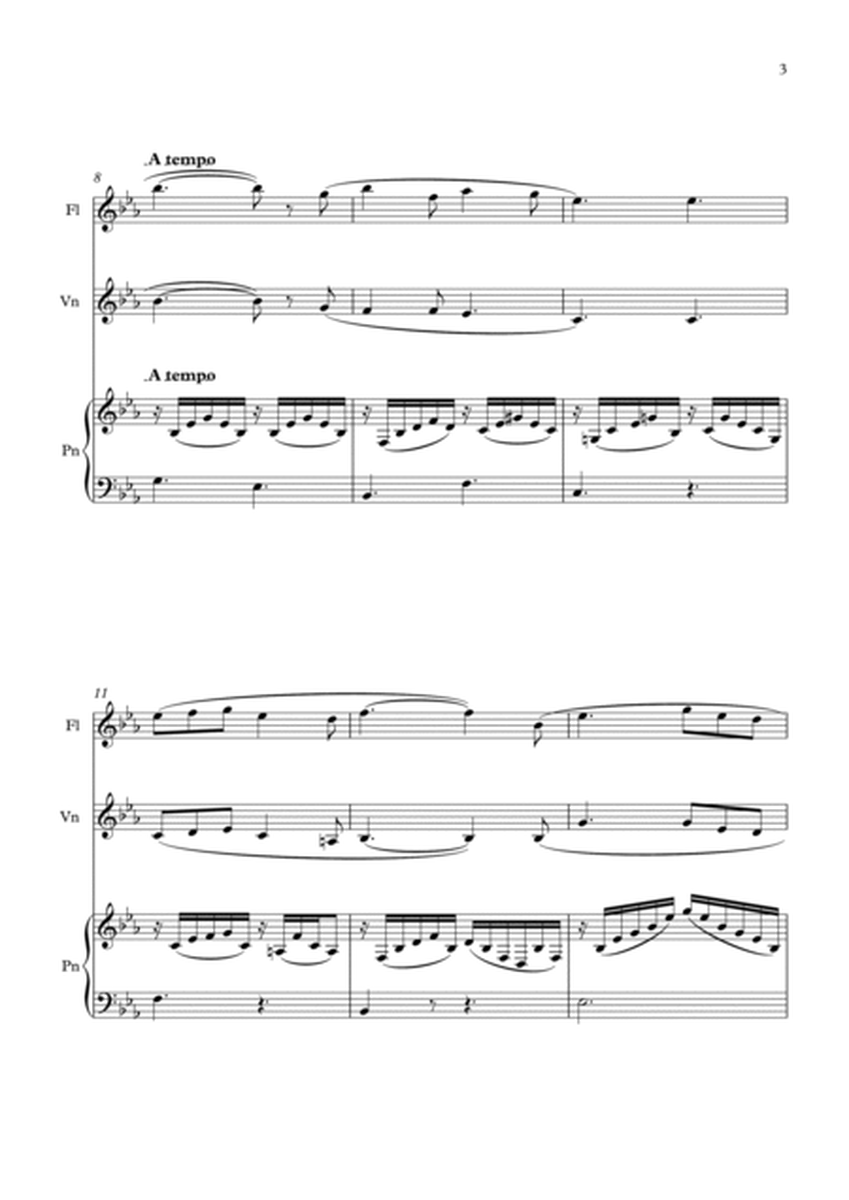 O Mio Babbino Caro for Flute, Violin and Piano image number null