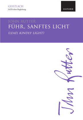 Fähr, sanftes Licht (Lead, kindly light)