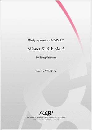 Minuet K. 61B No. 5