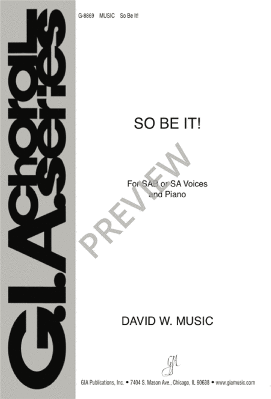 So Be It! SA scores gallery preview page 2