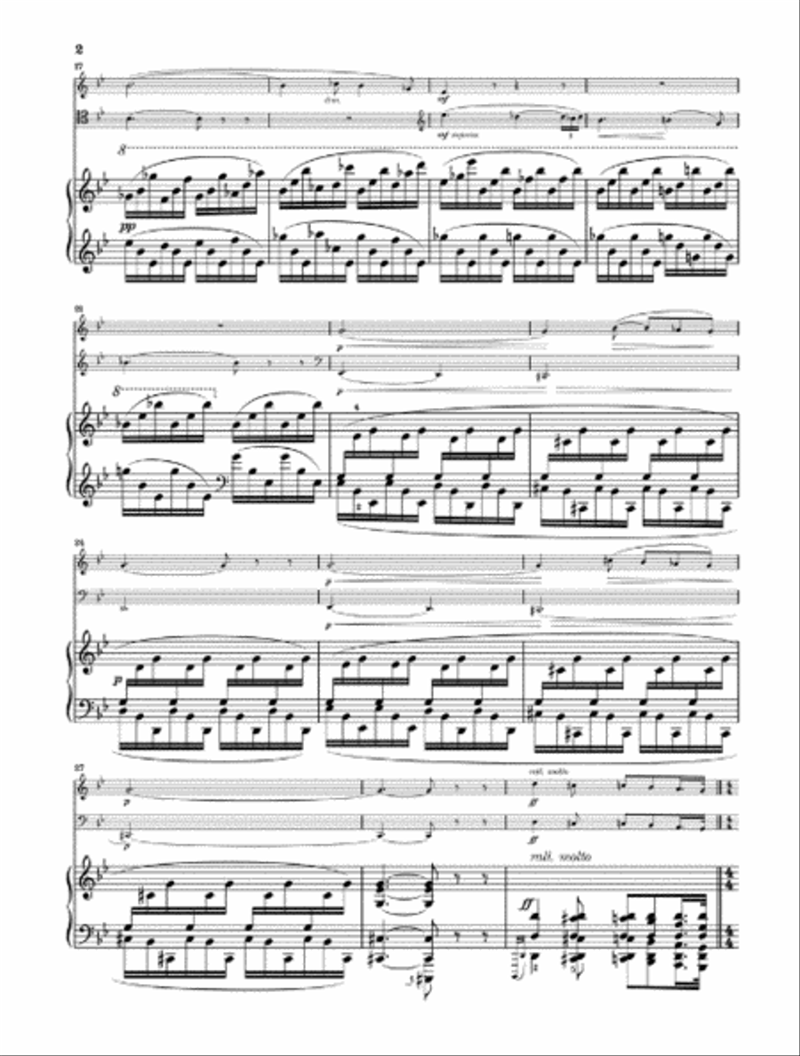 Piano Trio in G minor, Op. 3 Piano Trio scores gallery preview page 3