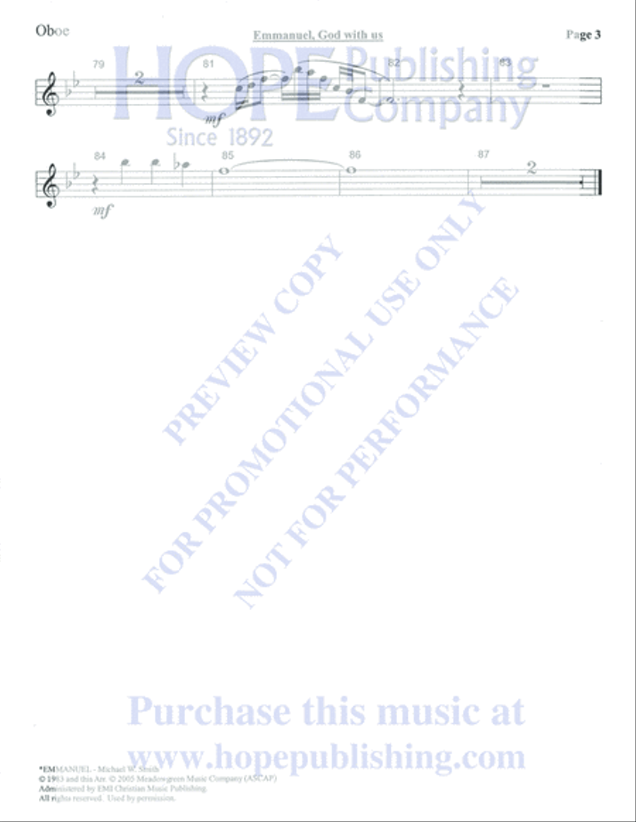 Emmanuel Emmanuel Orchestra scores gallery preview page 174