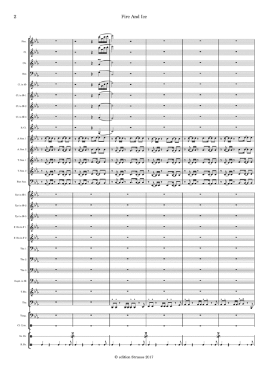 Fire And Ice Marching Band scores gallery preview page 2