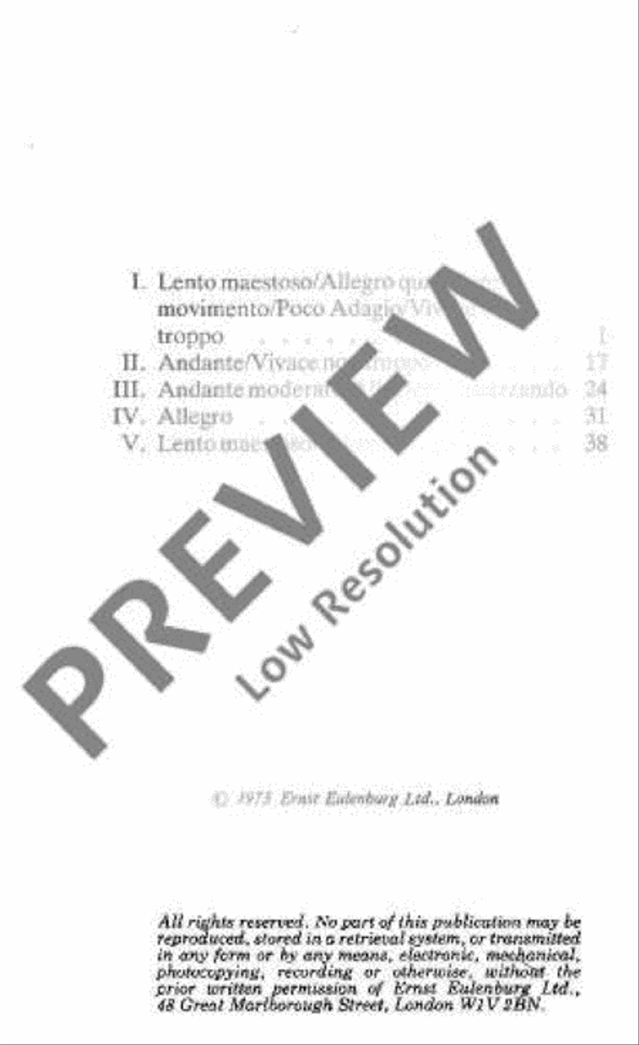Piano Trio E minor Piano Trio scores gallery preview page 3