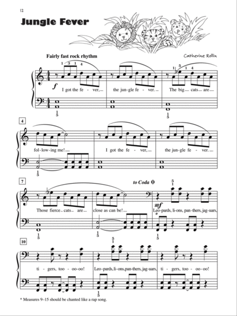 The Bean Bag Zoo Collector, Book 2 Easy Piano scores gallery preview page 4