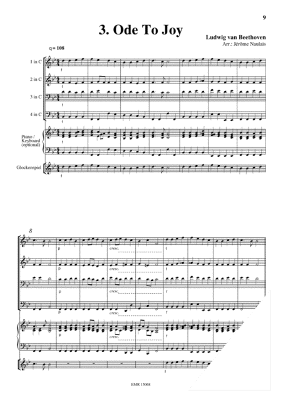 Brass Quartets Vol. 11 Brass Ensemble scores gallery preview page 5