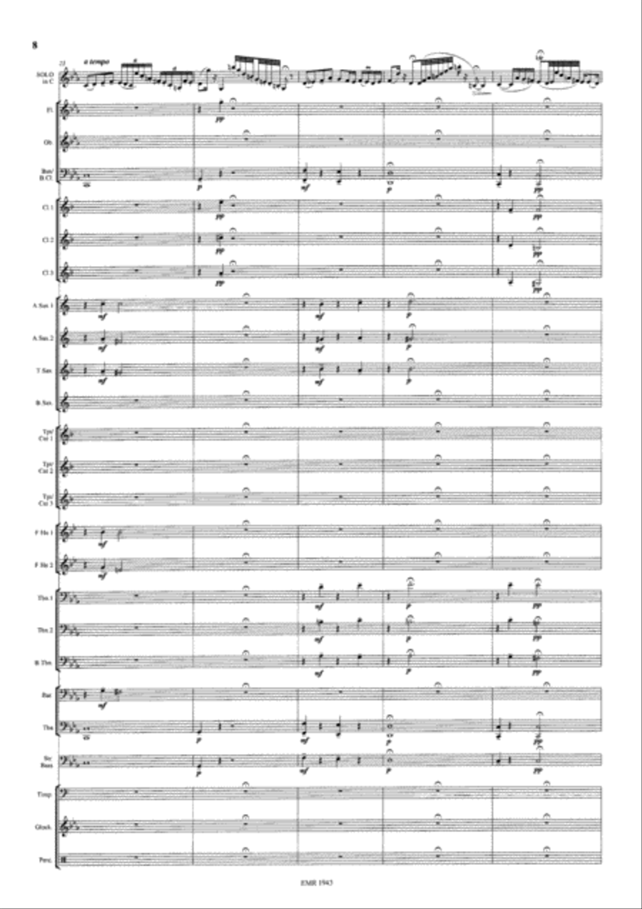 Zigeunerweisen Zigeunerweisen Concert Band scores gallery preview page 9