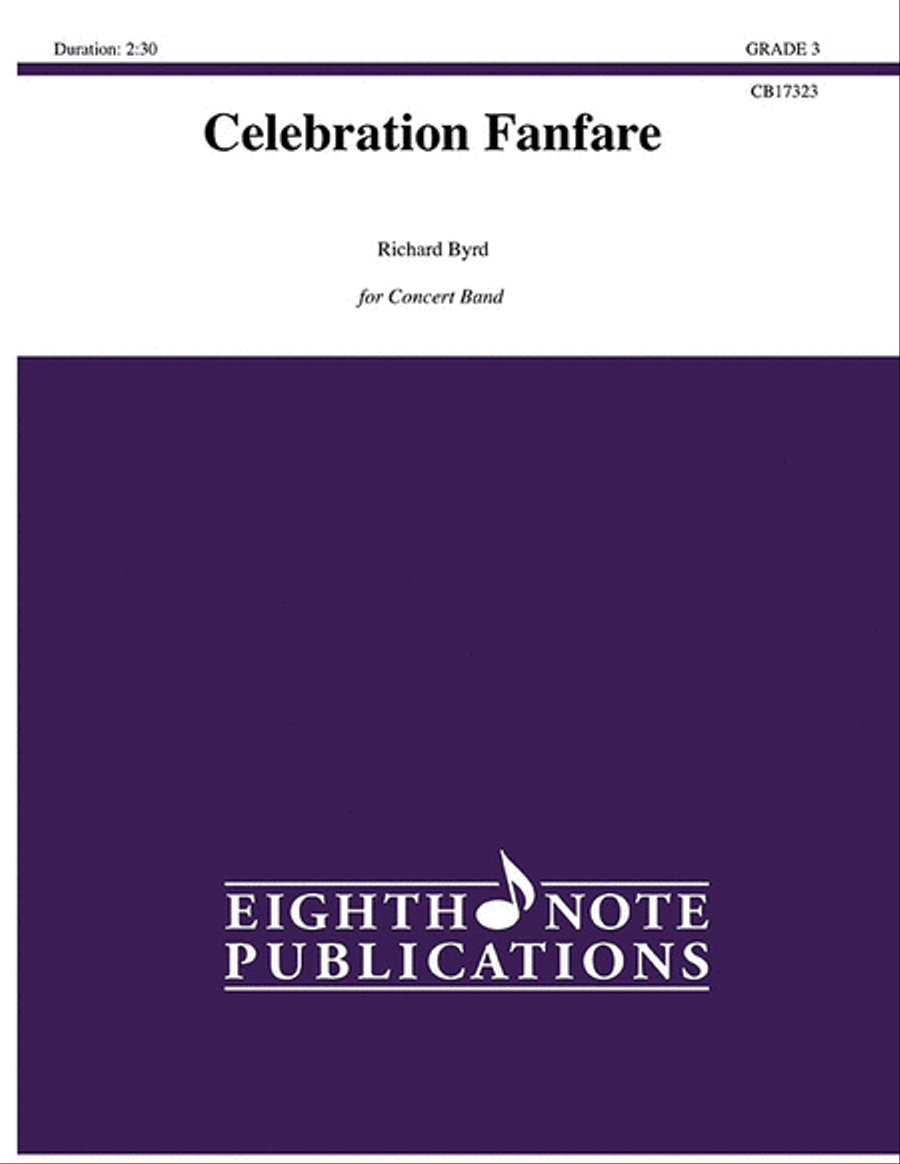 Celebration Fanfare Concert Band scores gallery preview page 1