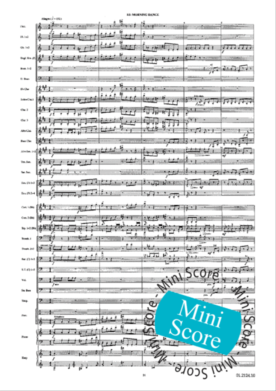 Romeo and Juliet Concert Band scores gallery preview page 25
