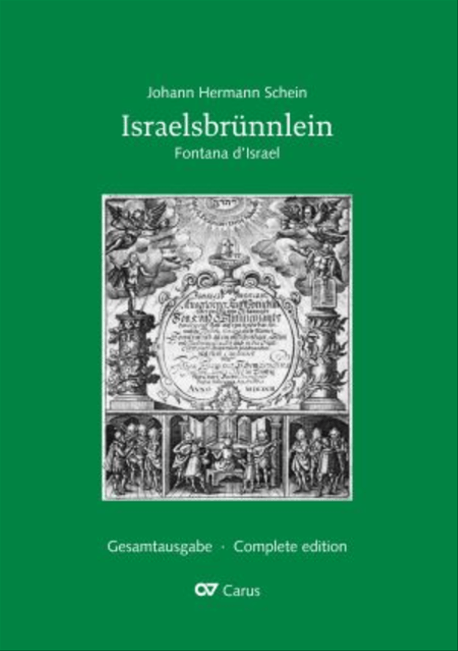 Schein: Israelsbrunnlein. Fontana d'Israel. Complete edition Choir scores gallery preview page 1