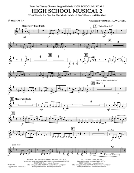 High School Musical 2 - Bb Trumpet 3