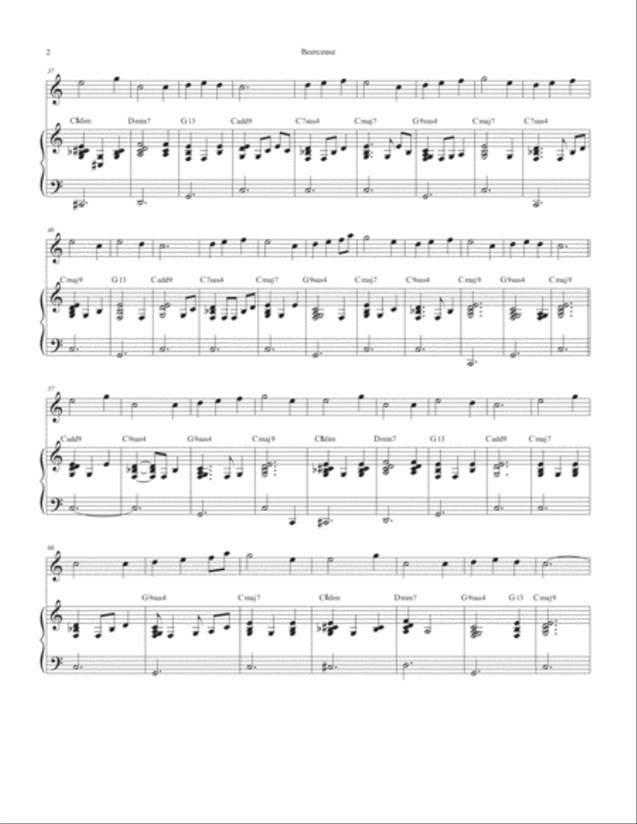 Lullaby Lullaby Soprano Saxophone scores gallery preview page 2