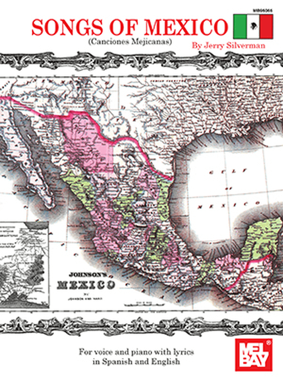 Songs of Mexico - Canciones Mejicanas Piano, Vocal scores gallery preview page 1