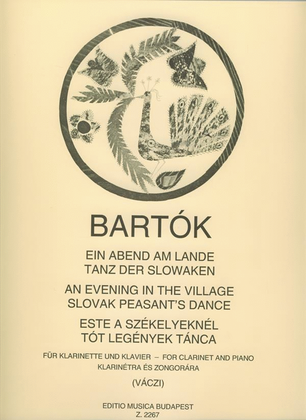 Book cover for Ein Abend am Lande - Tanz der Slovaken