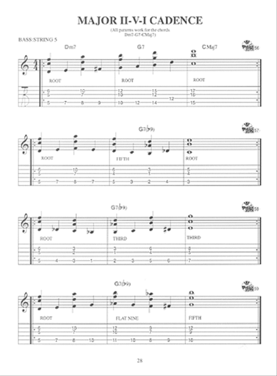 Walking Bass Lines for Guitar Guitar scores gallery preview page 2